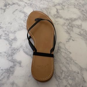 J. Crew Capri flip flops